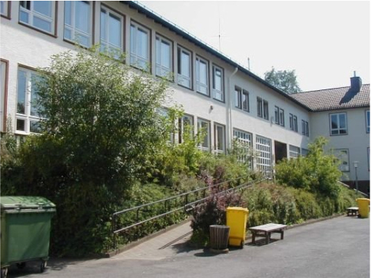 Schulgebäude der Realschule Kreuzberg / Netphen